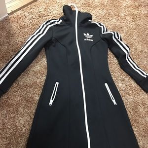 Adidas zip short dress